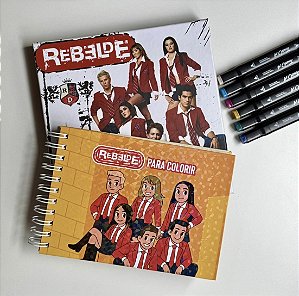 Livro de Colorir Versão Rebelde