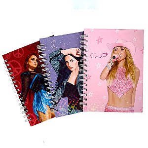 Caderno A5 Premium RBD Rebelde - Anahi / Dulce Maria / Maite Perroni