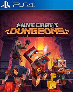Minecraft Dungeons Ps4 Mídia Digital