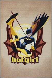 Tapete 1,00 X 1,50 Veludo BATGIRL1 Bege