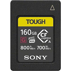 CFexpress  Sony 160GB Type A TOUGH + Leitor Sony MRW-G2 CFexpress Type A/SD