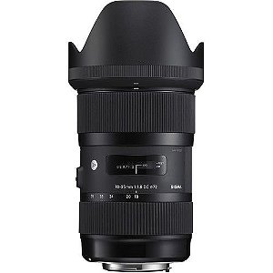 Lente Sigma 18-35mm F/1.8 DC HSM Art Para Canon NFe