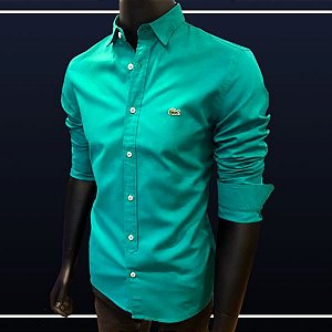 Camisa Casual - Verde - Lacoste