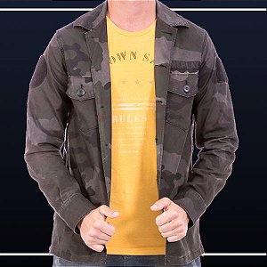 Jaqueta Jeans - Camuflada - Replay - Hughes Men's Wear Roupas e Acessórios