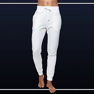 Calça Feminina Moletom - Off White - Calvin Klein White Label