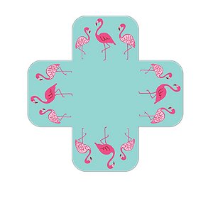 Forminhas para Doce - Flamingo