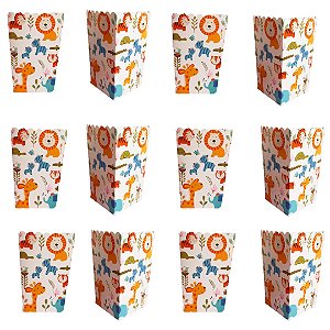 Caixinha de Papel - Safari Baby - 10 unds
