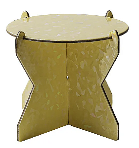 Boleira Verde Amarela Creme Magia - 1 Und