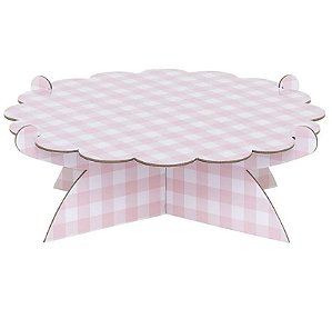 Boleira Daisy Xadrez Rosa - Und