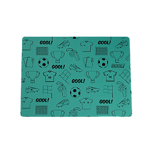 Jogo Americano de Papel Futebol – Kit 5 Unidades para Mesa Posta e Festas