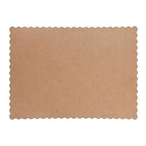 Jogo Americano de Papel Kraft – 5 Unidades | Mesa Posta Sustentável e Decorativa