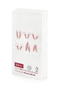 Guardanapo de Papel Orelha Vermelha - 20 unds