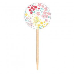 Topo Cupcake Flores