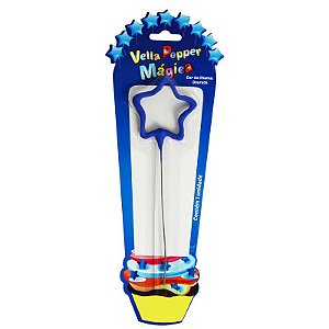 Vela Sparklers - Mágica Azul