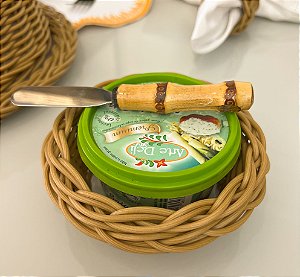 Porta Manteiga Vime Caramelo