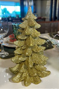 Árvore de Natal Dourada
