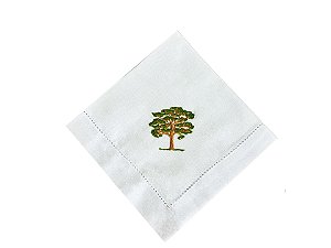 Guardanapo Bordado Ipê Verde