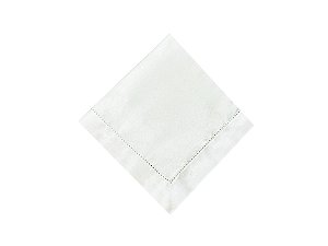 Guardanapo Branco com Ponto Ajour