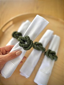 Porta Guardanapo Náutico Verde