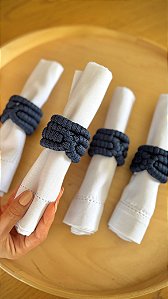 Porta Guardanapo Náutico Marinho