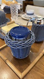 Porta Requeijão Vime Jeans