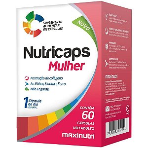 NUTRICAPS MULHER - 60CAPS