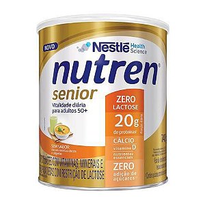 Nutren Senior S/Sabor Po Zero Lact 740G