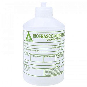 Frasco para  Alimentacao Enteral 300Ml N Esteril