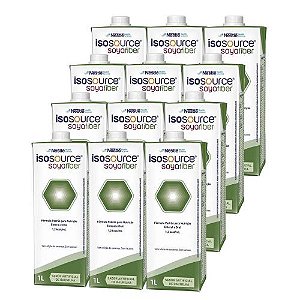 Isosource Soya Fiber Baunilha - 1L -12 und