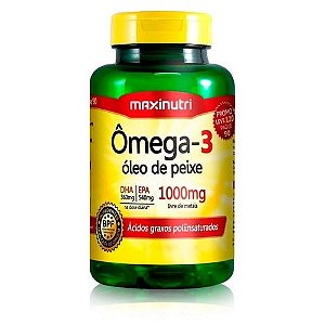 Omega 3 -Oleo De Peixe 1000Mg - 60Caps