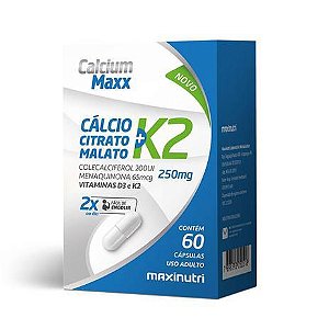 CALCIUM MAXX K2 250MG C/60CAPS