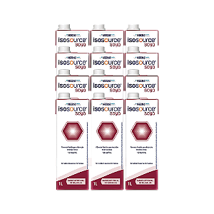 Isosource Soya Baunilha - 1L - 12 und