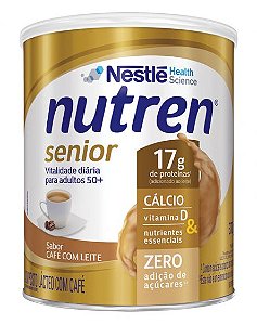 Nutren Senior Pó - Café Com Leite - Lata 370G