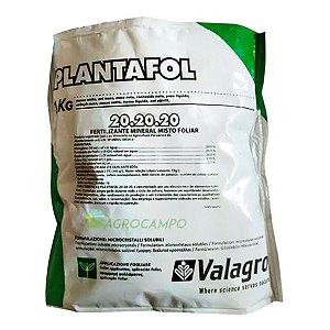 Plantafol-valagro 20.20.20 1kg Fertilizante Mineral Misto