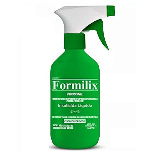 kit 6 Formilix com borrifador 500ml Para Carrapatos, Pulgas, Cupins