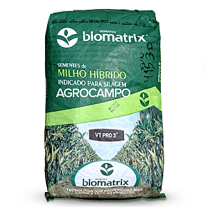 60.000 - Sementes De Milho Verde Híb. Biomatrix 3066 Vt Pro3 - 15Kg