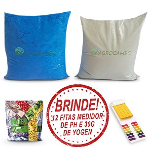 Calda Bordalesa 2 Kg Cal Agrícola + 2 Kg Sulfato Cobre