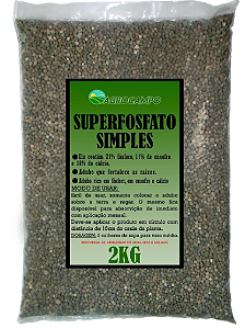 Fertilizante Super Fosfato Simples 2 Kg Adubo - Nutrien