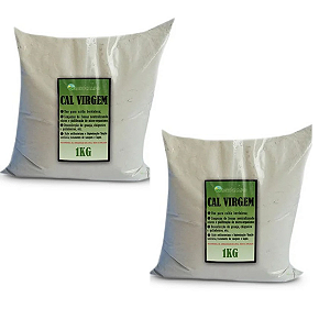 Cal Virgem Agrícola Lhoist Embalagem 2 Kg