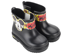 Galocha Infantil Menino Disney BFF Mickey Preto Grendene Kids