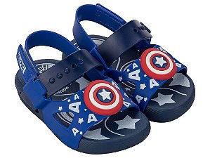 Sandália Baby Menino Marvel United Capitão América Grendene Kids