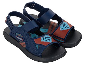 Sandália Infantil Menino Liga da Justiça Agility Grendene Kids