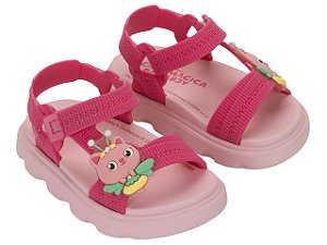 Sandália de Bebê Rosa A Casa Mágica da Gabby Easy Grendene Kids