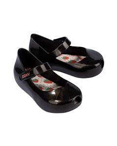 Sapatilha de Bebê Menina Princess ZaxyNina Com Glitter