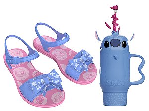 Rasteira Infantil Disney Fun Cup Stitch Ou Minnie Grendene Kids