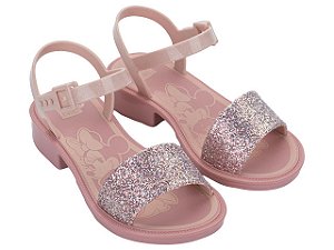 Sandália de Salto Infantil Menina Disney Charming Glitter Grendene Kids