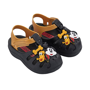 Sandália Menino Bebê Aranha Grendene Kids Mickey Preto ou Azul