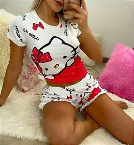 Pijama Baby Doll Animado Hello Kit