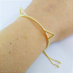 Bracelete gatinho (Pul00075)