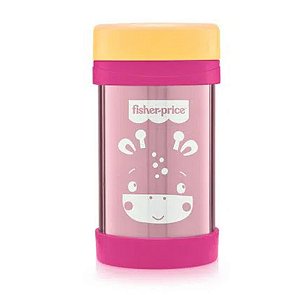 Pote Térmico Aço Inox Hot & Cold Rosa Strawberry - Fisher-Price